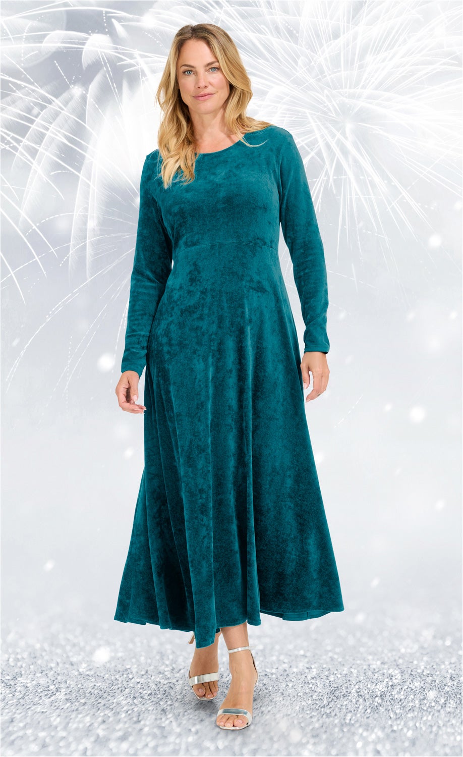 Viskose-Mix-Kleid