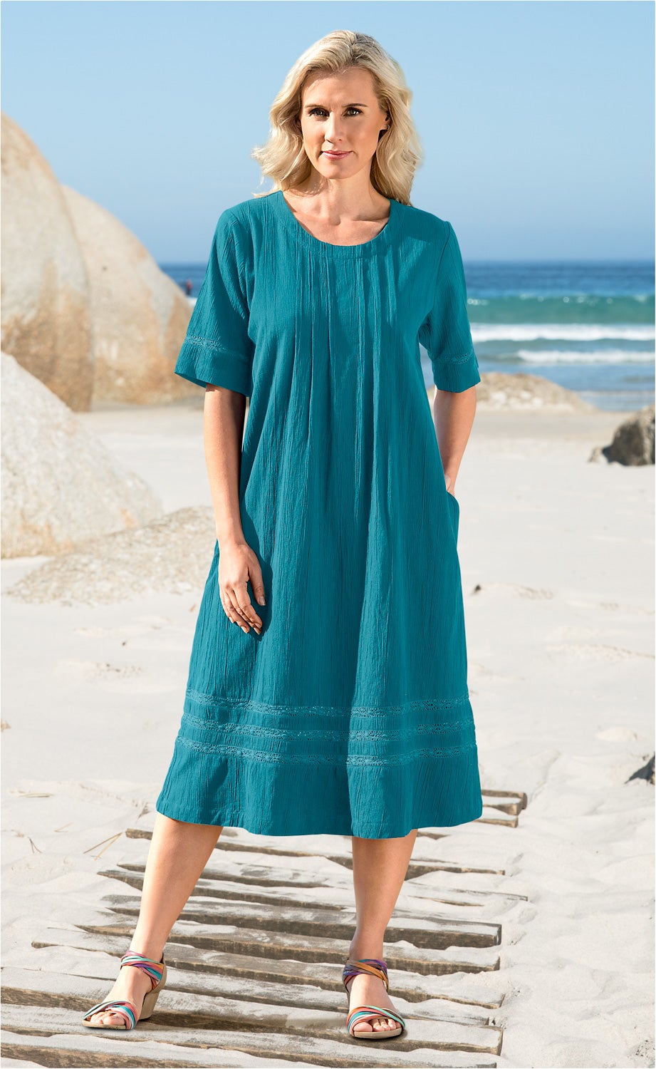 Baumwoll-Kleid
