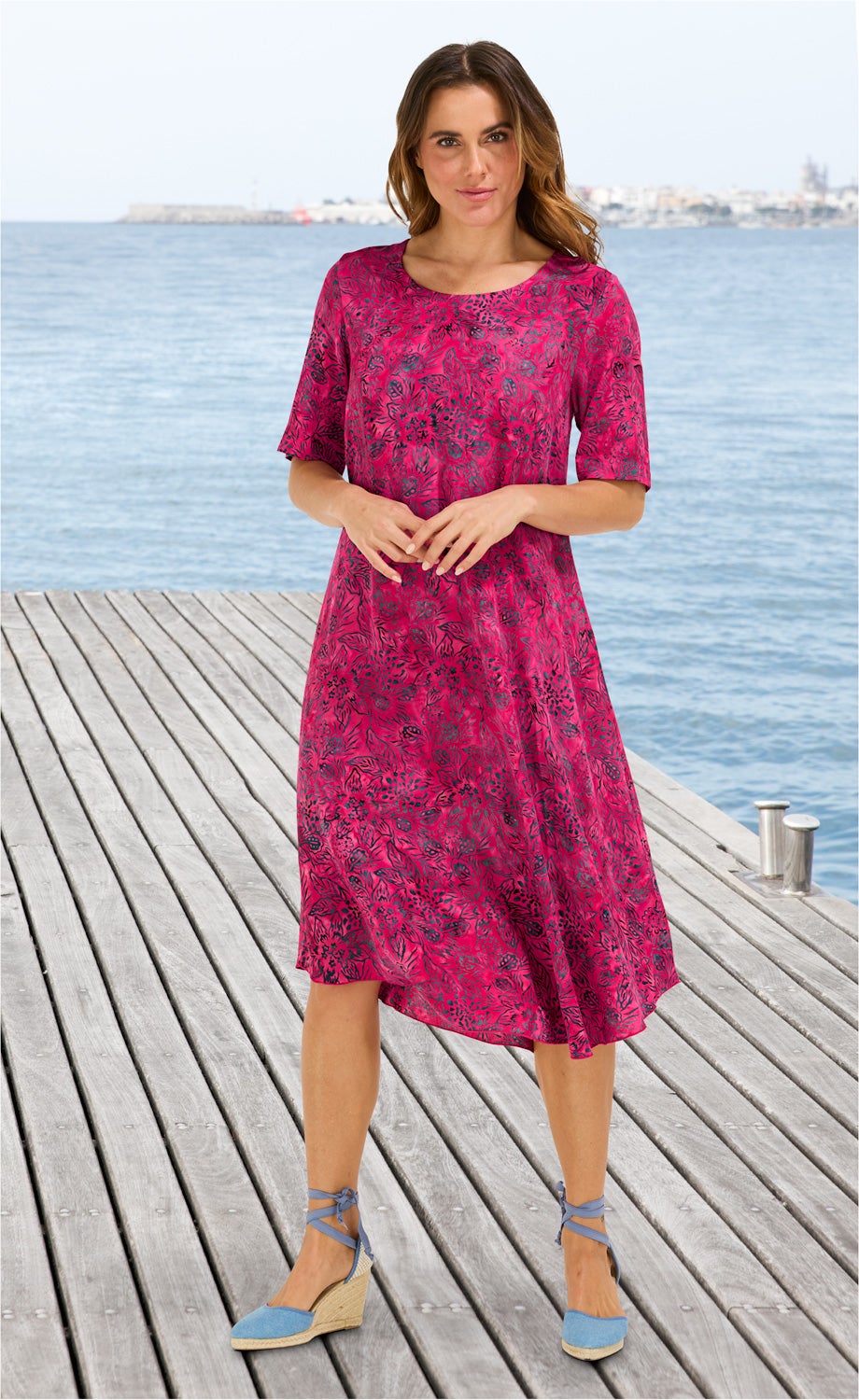 Viskose-Kleid