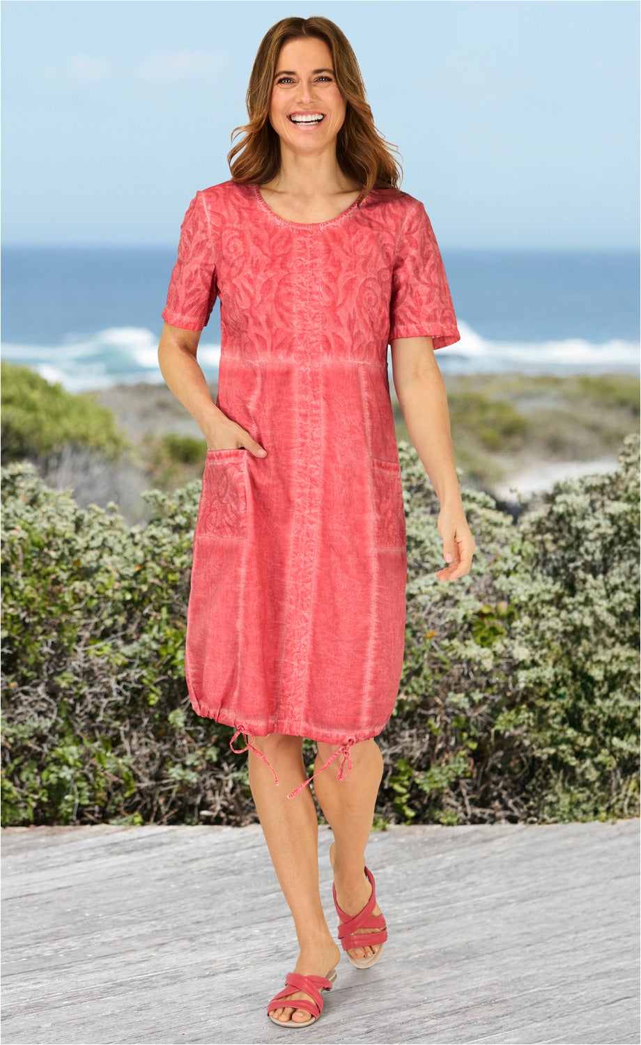 Baumwoll-Kleid