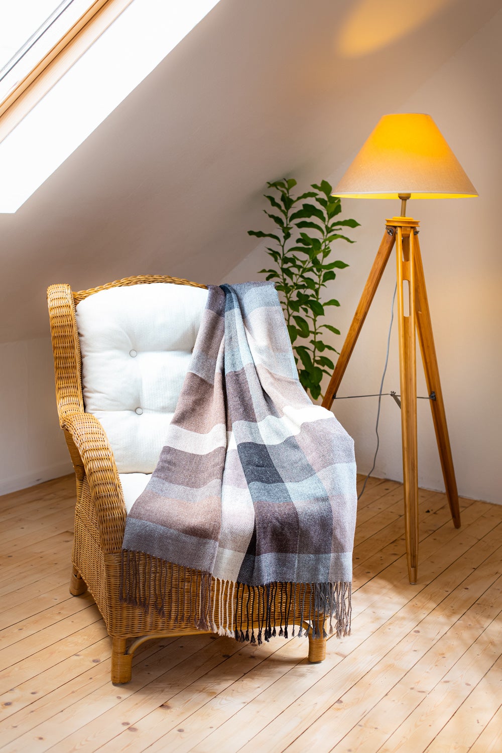 Alpaka-Decke