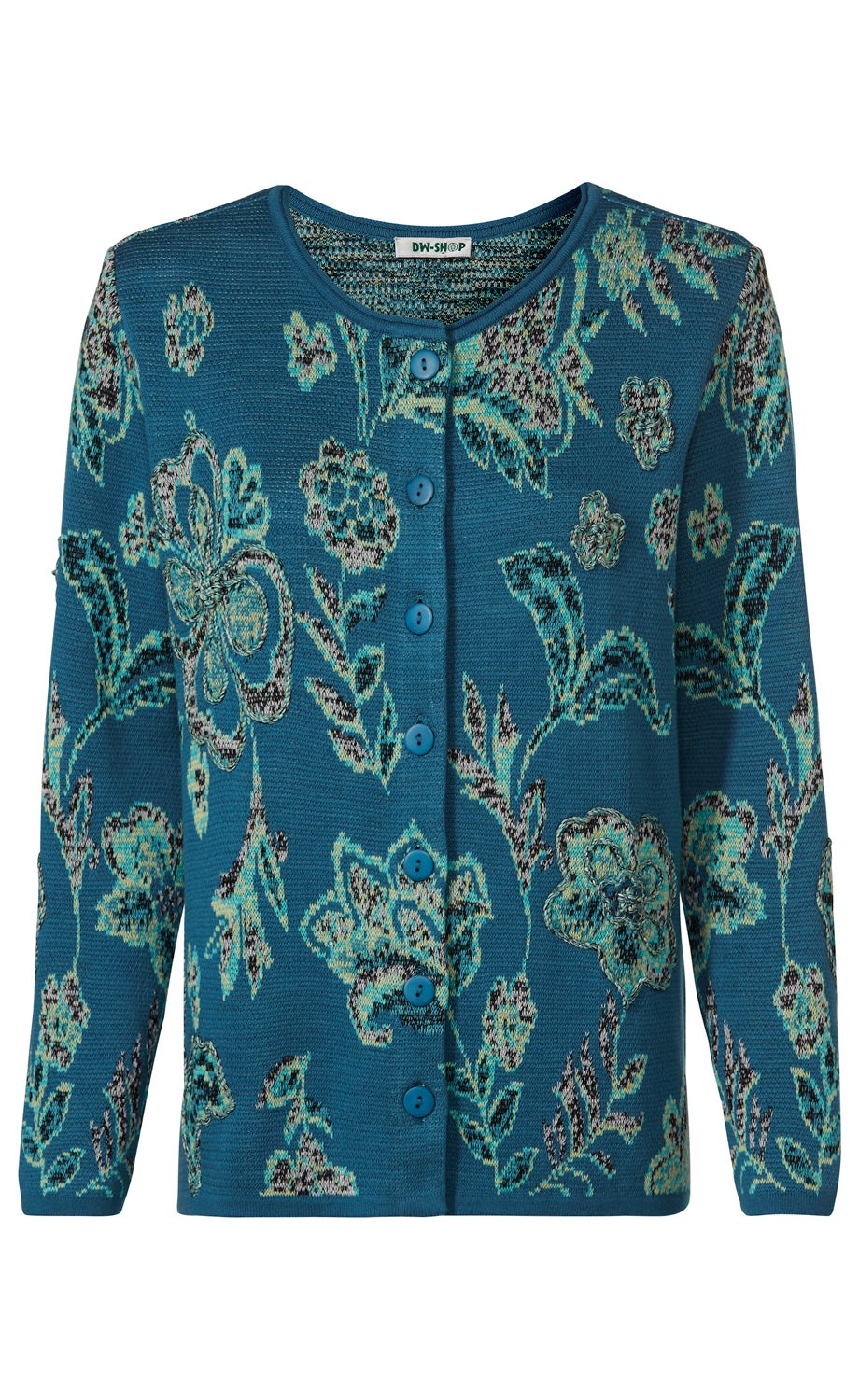 Baumwoll-Strickjacke