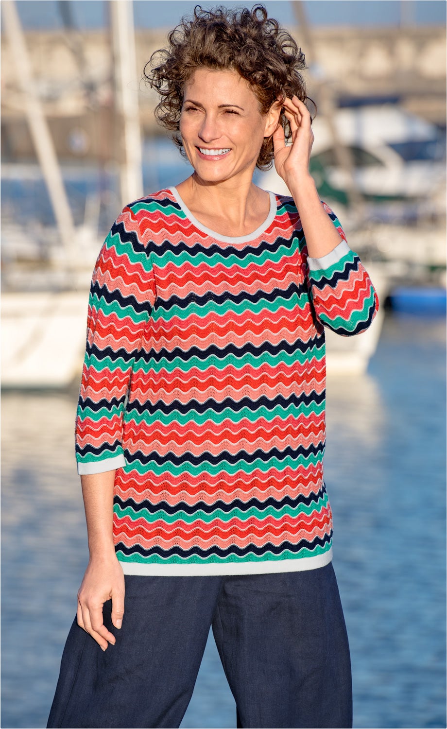 Baumwoll-Mix-Pullover