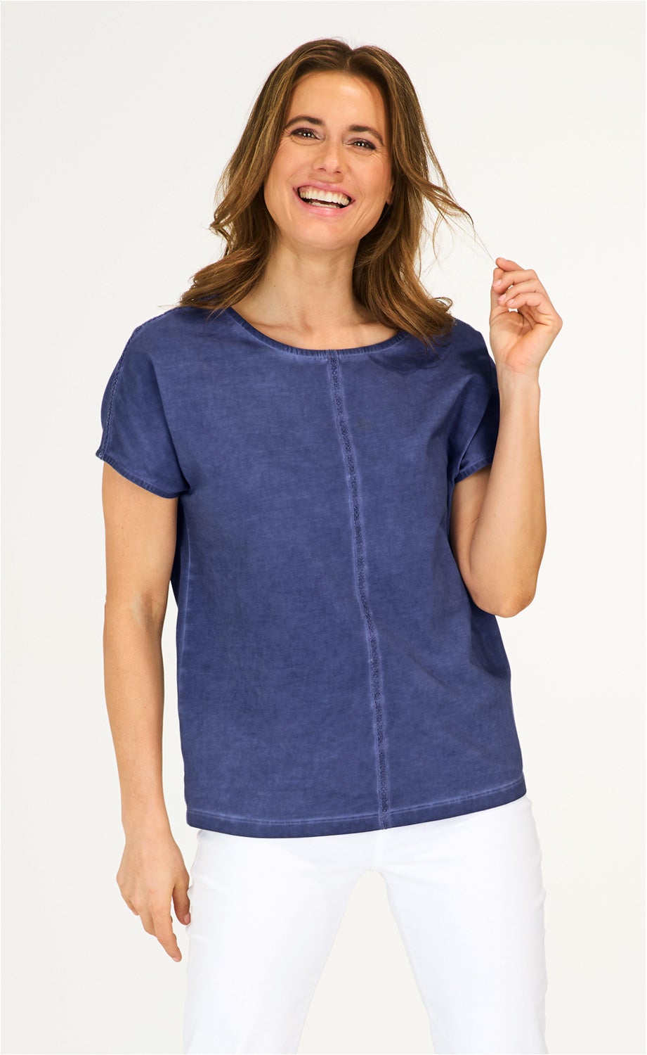 Baumwoll-Mix-Shirt