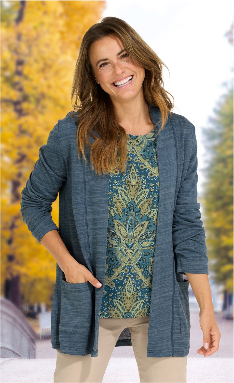Viskose-Mix-Jacke