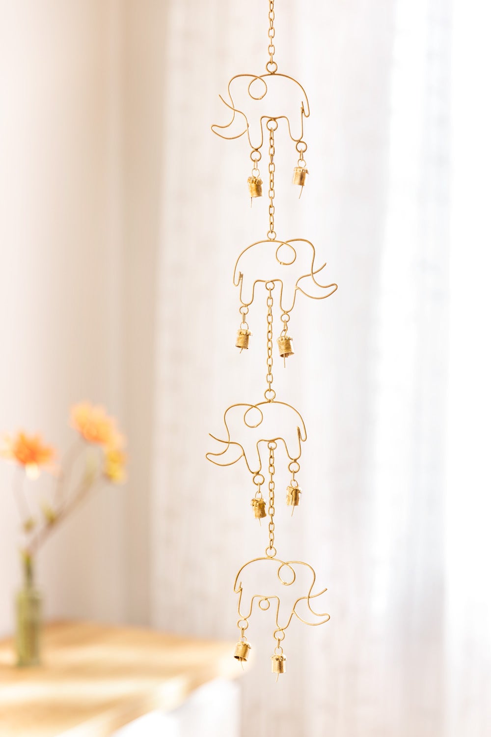 Metallgirlande Elefant