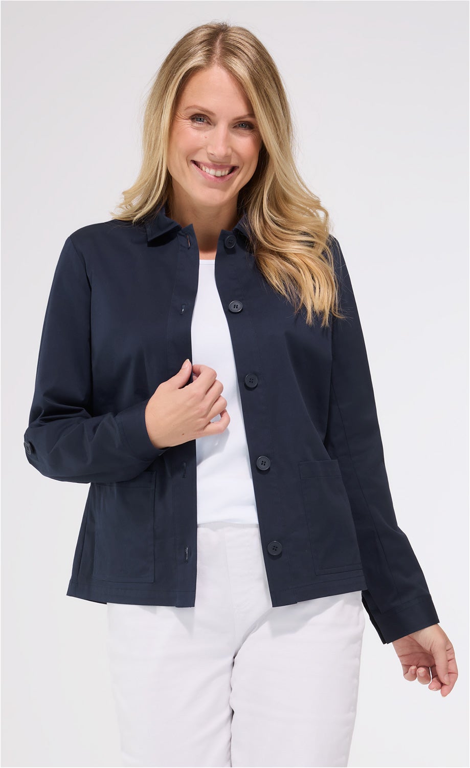 Baumwoll-Mix-Jacke