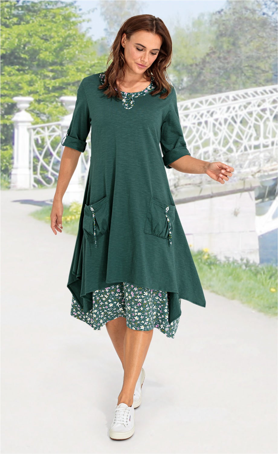 Baumwoll-Kleid