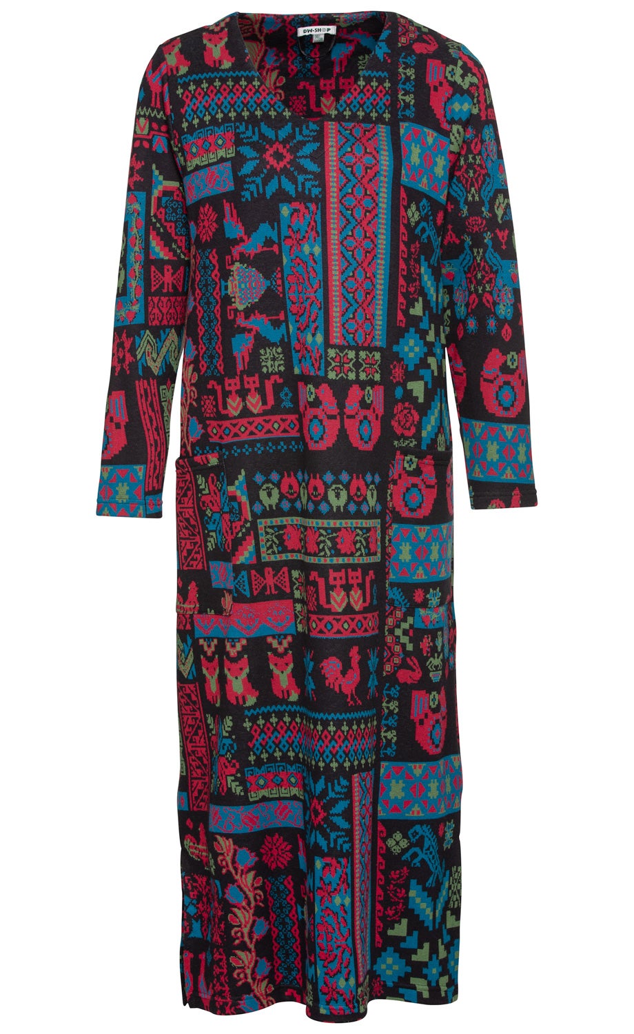 Baumwoll-Hauskleid