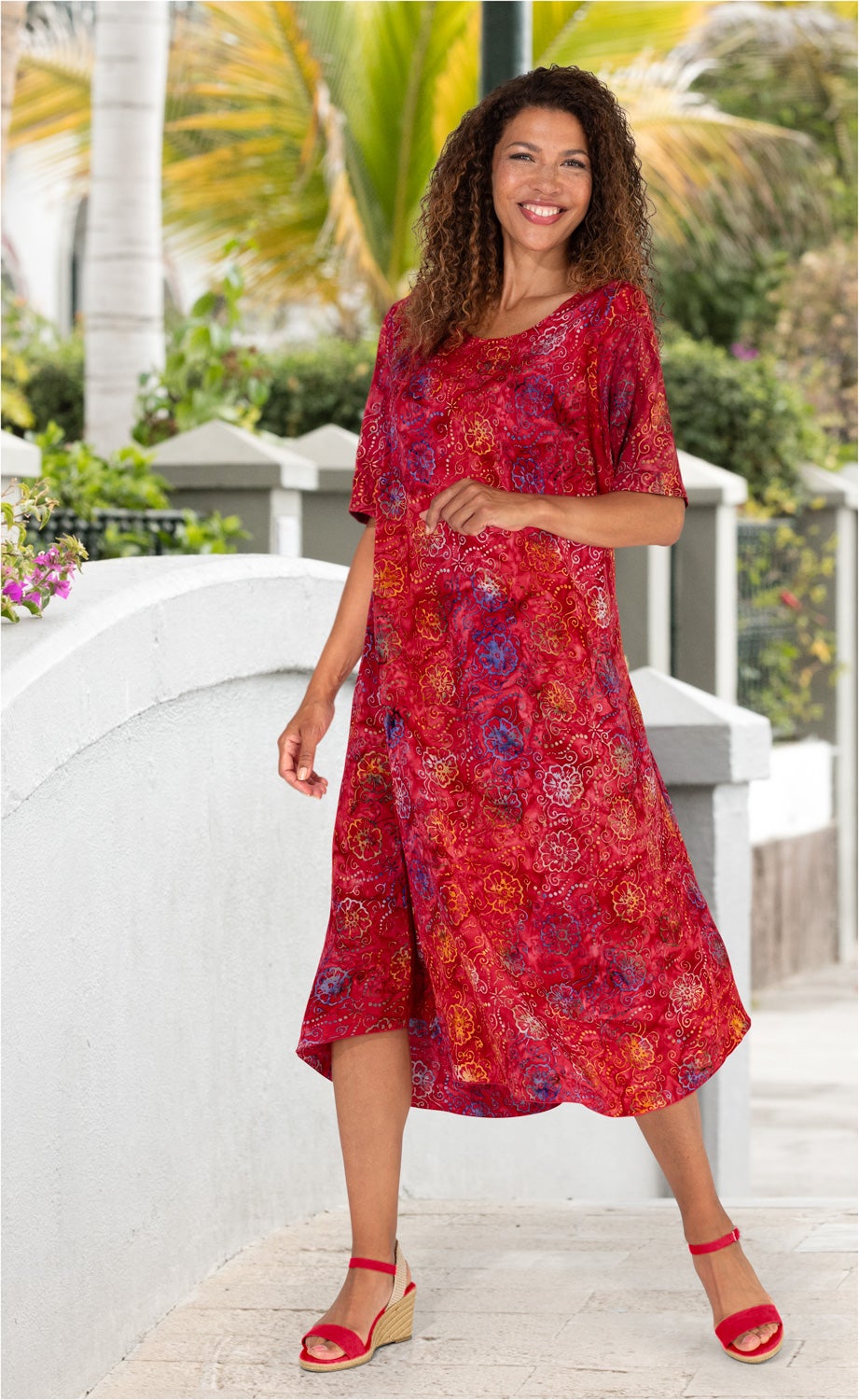 Viskose-Kleid