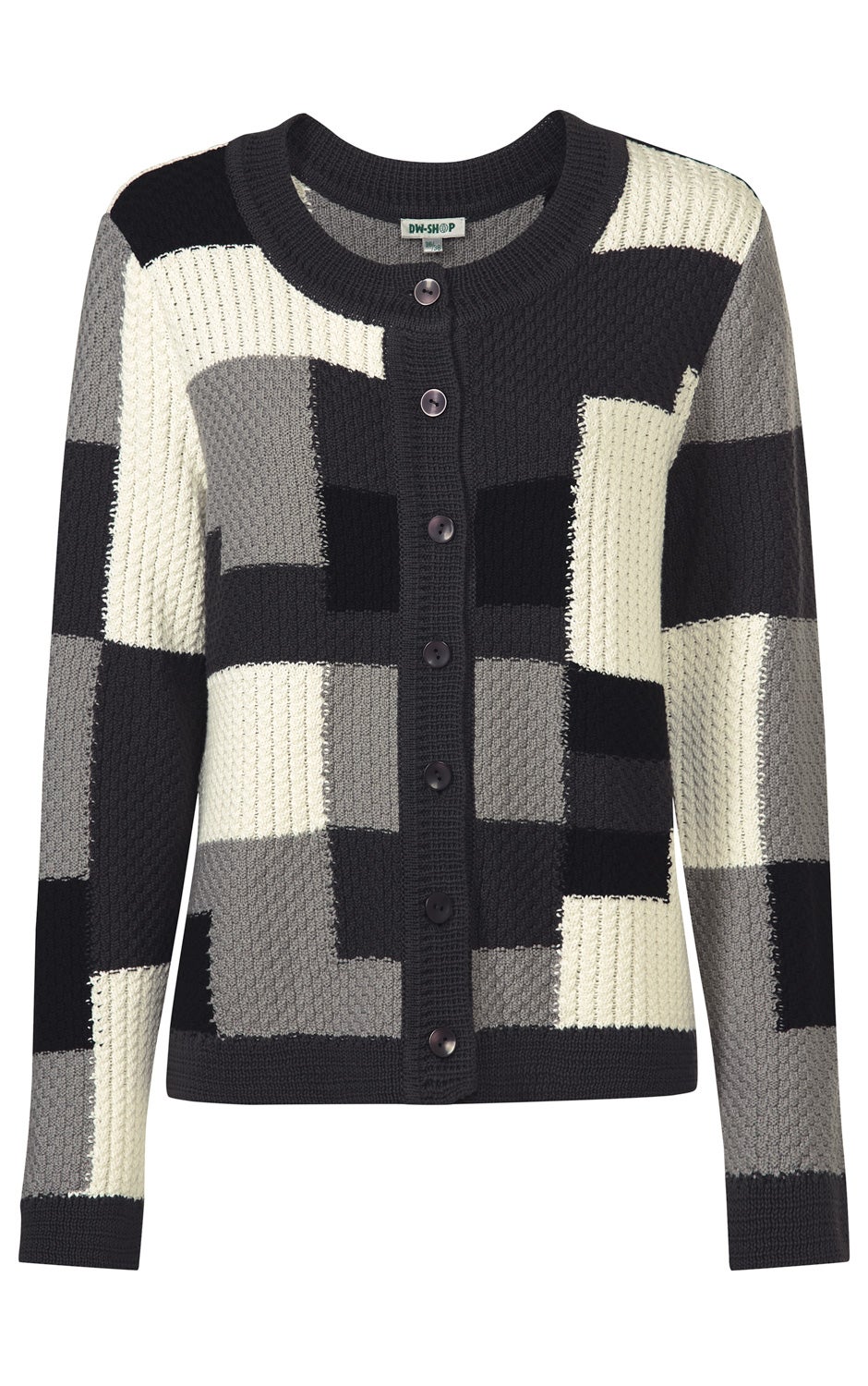 Baumwoll-Strickjacke