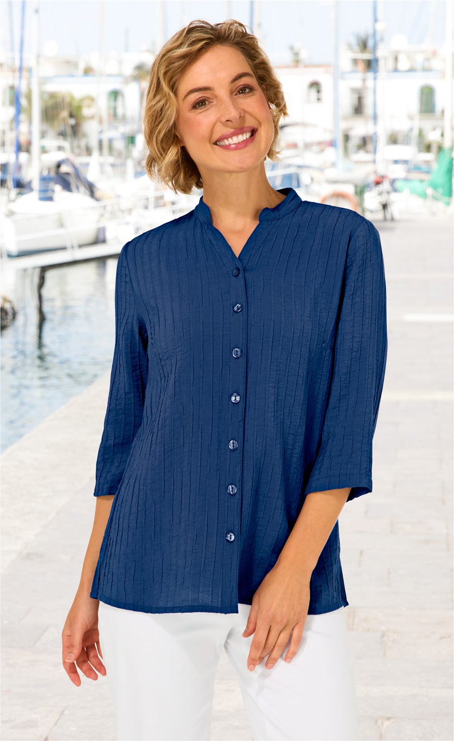 Viskose-Mix-Bluse