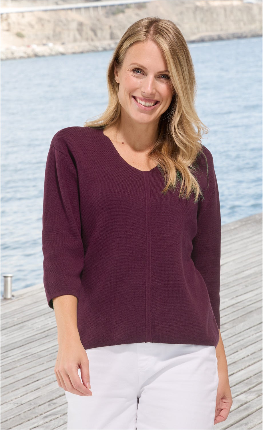 Baumwoll-Pullover