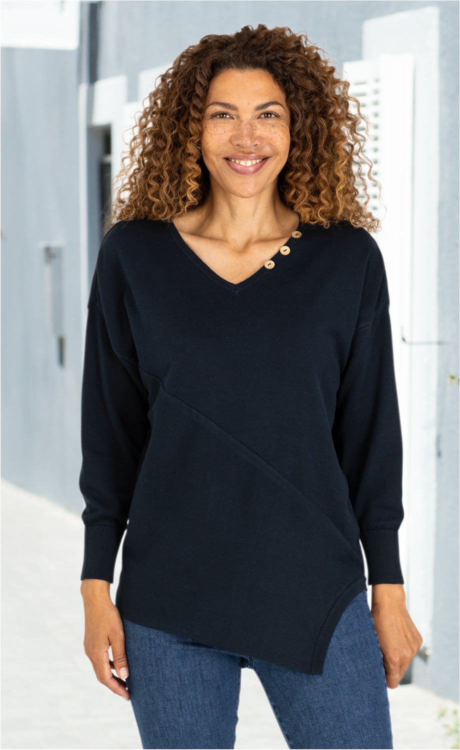 Baumwoll-Pullover