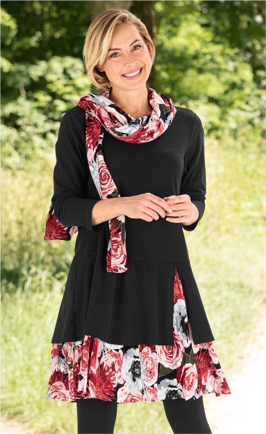 Baumwoll-Mix-Kleid