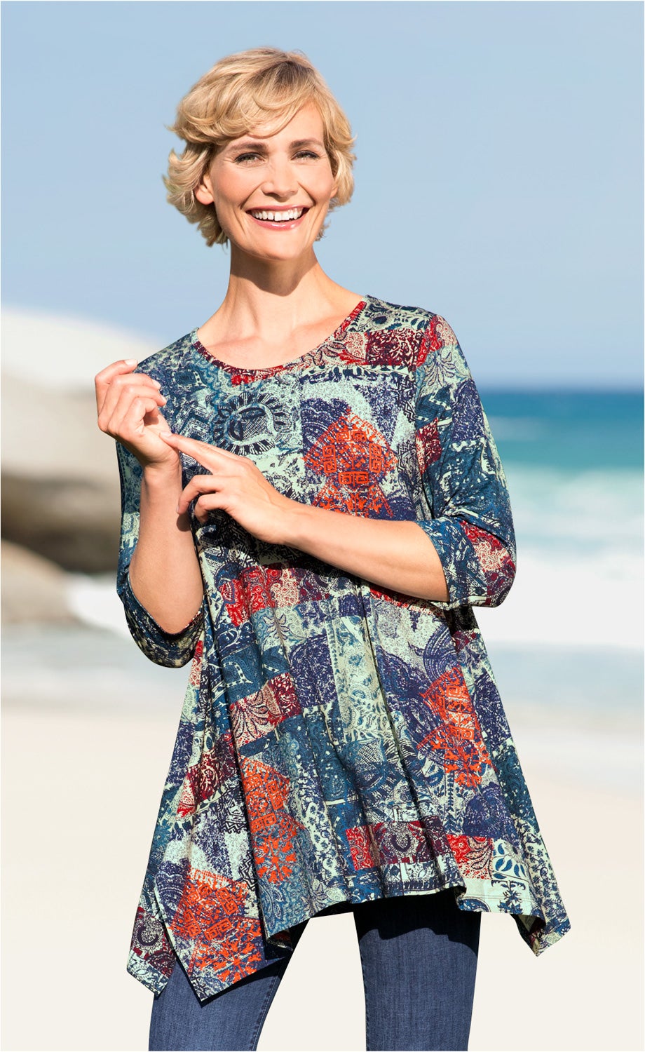 Viskose-Mix-Shirt