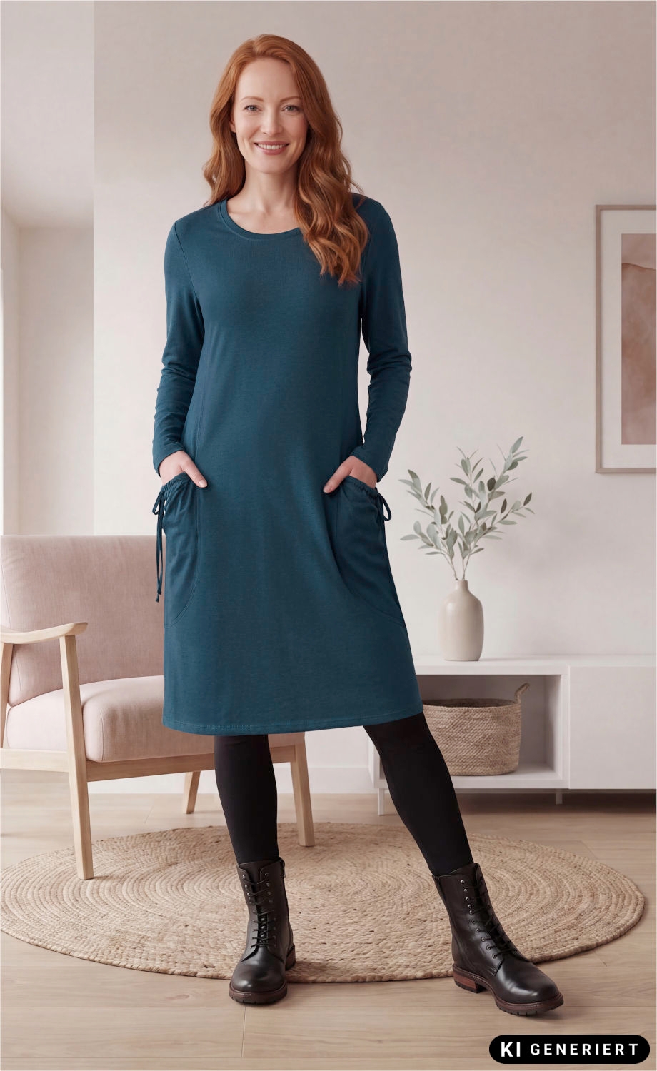 Baumwoll-Mix Kleid
