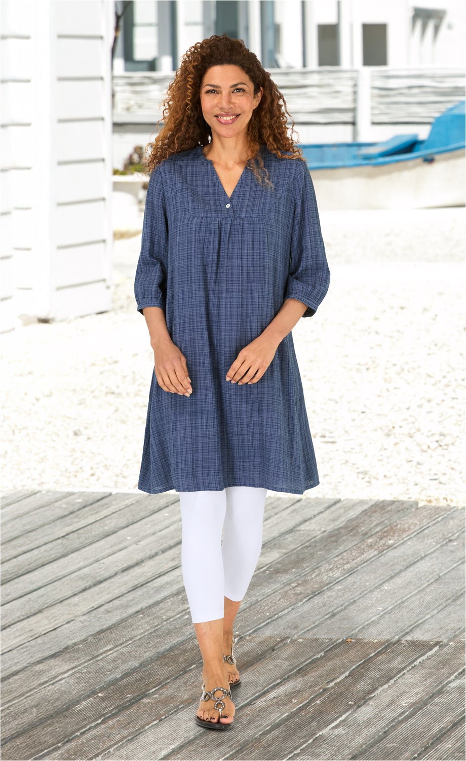 Viskose-Mix-Kleid