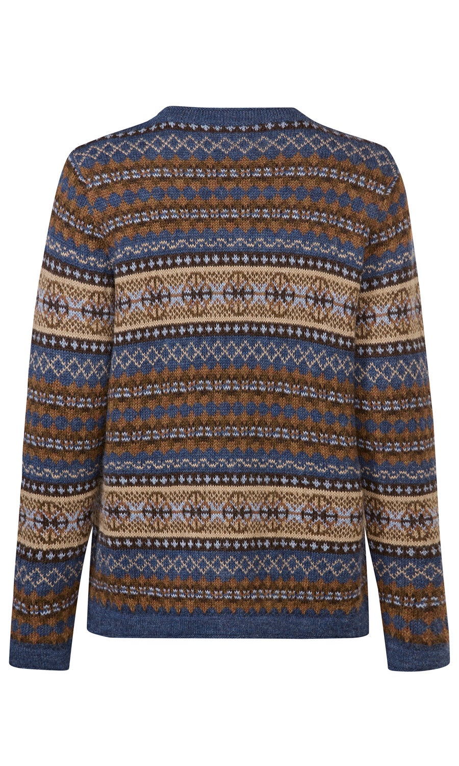 Alpaka-Strickjacke