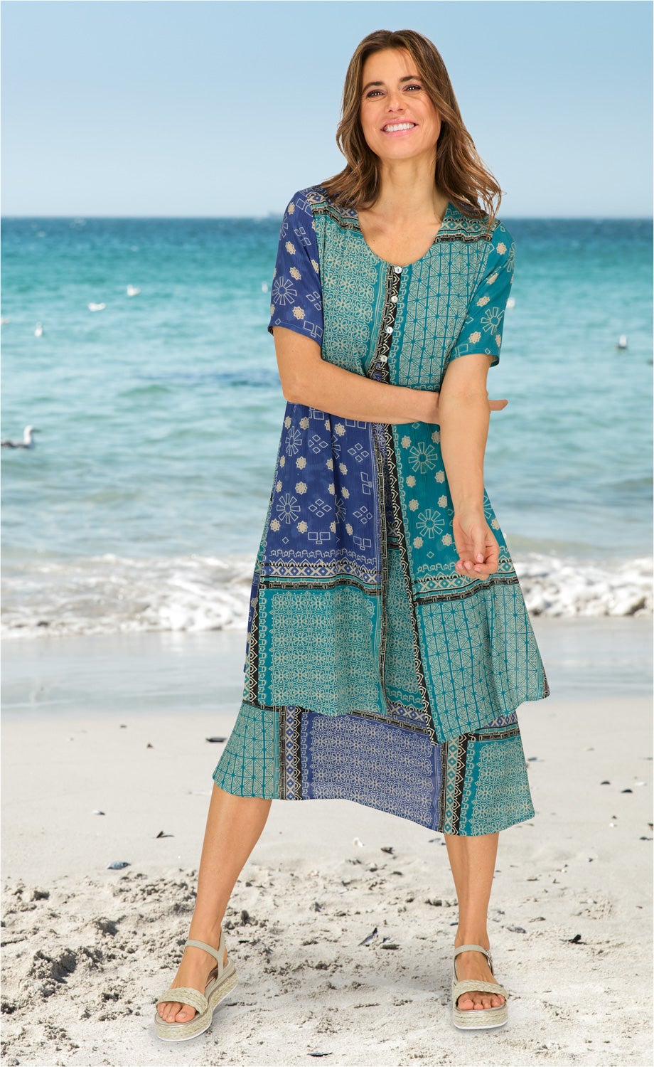 Viskose-Kleid