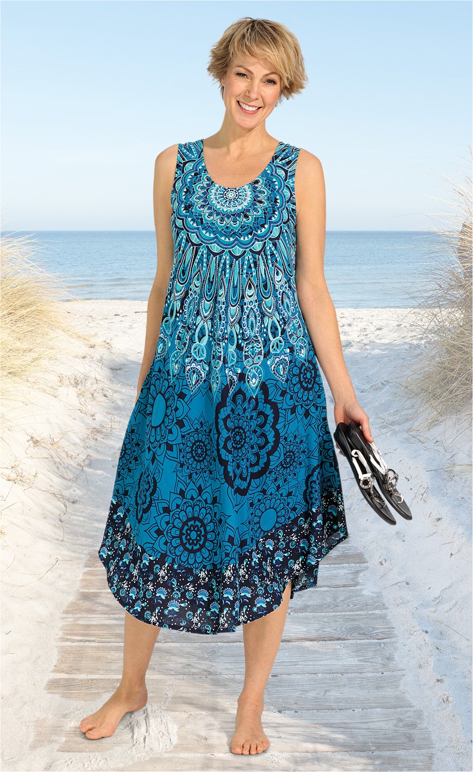 Viskose-Kleid