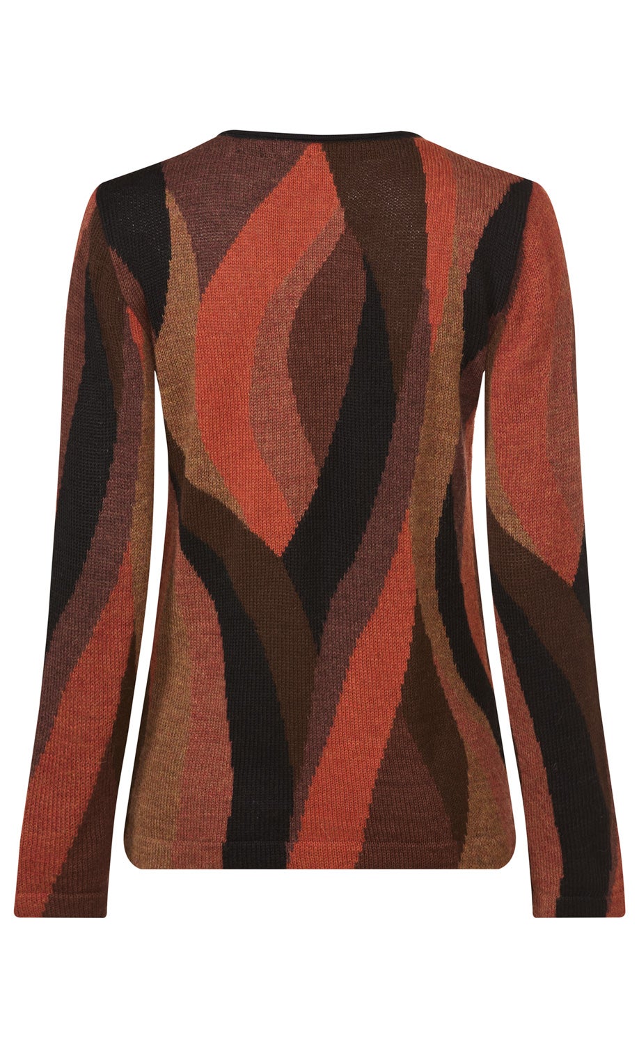 Alpaka-Strickjacke