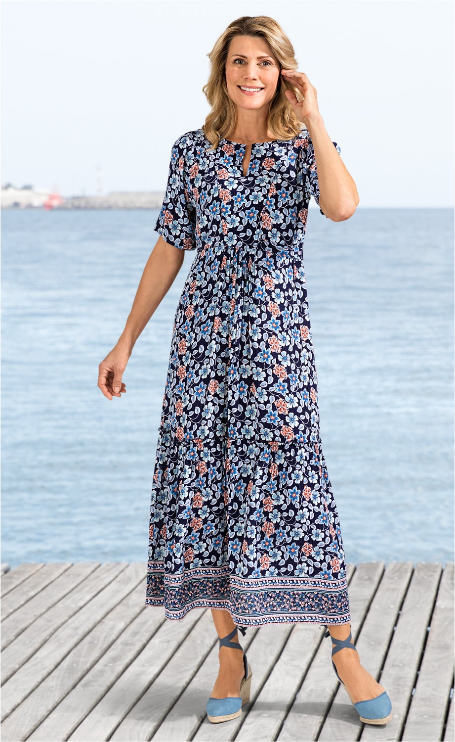 Viskose-Kleid