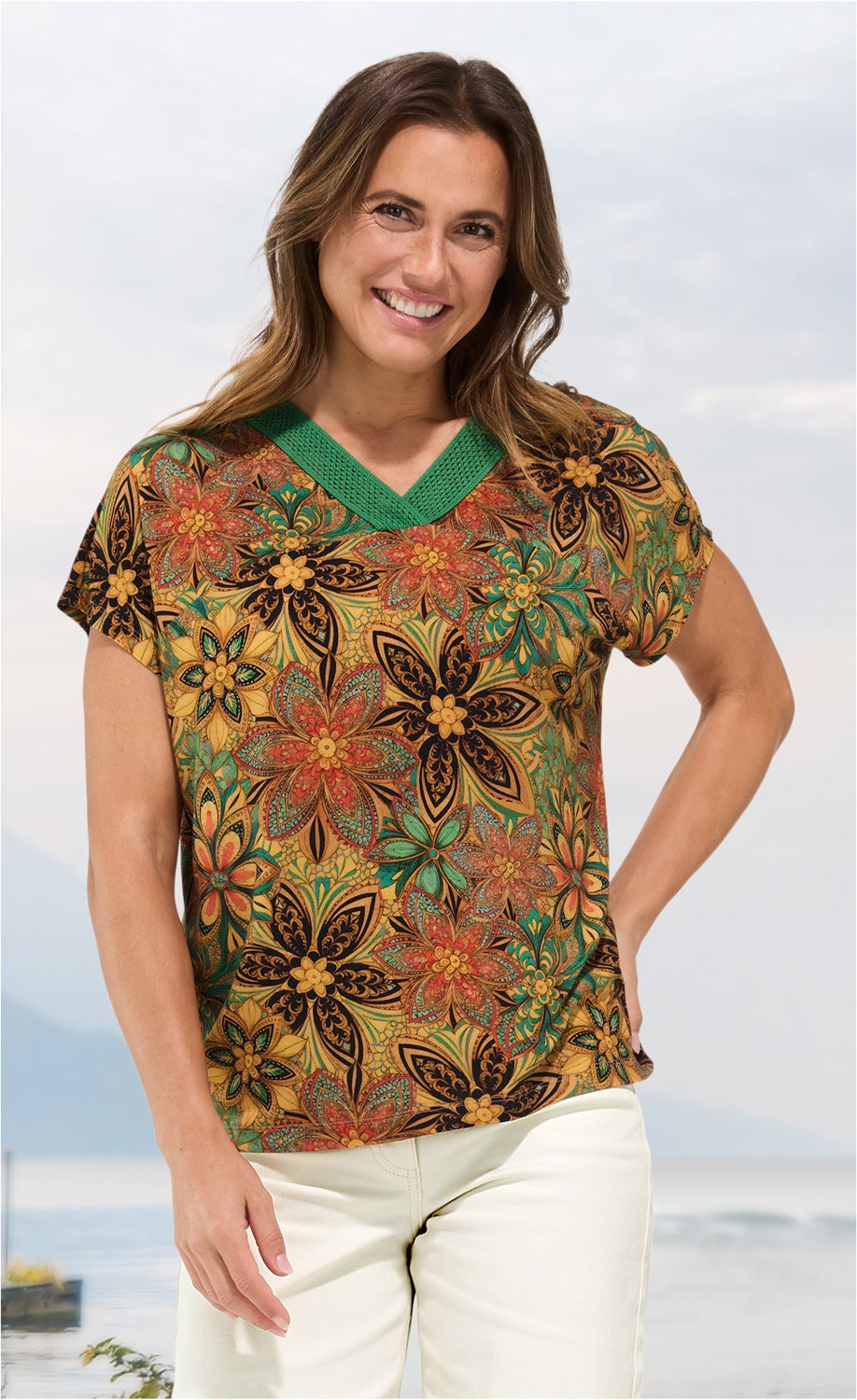 Viskose-Mix-Shirt