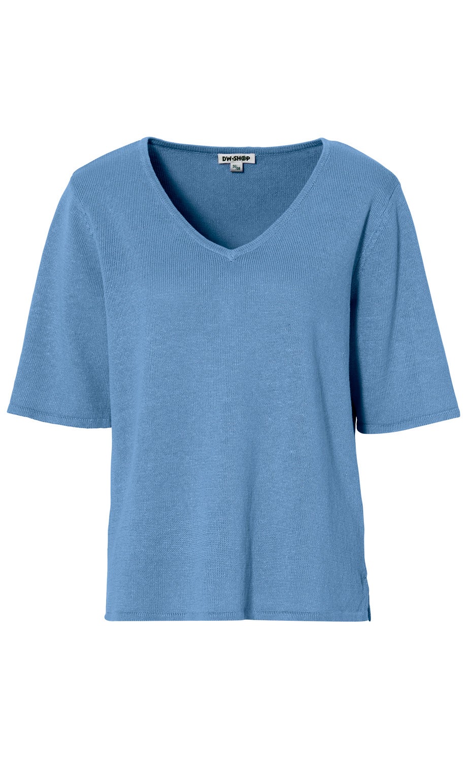 Leinen-Mix-Pullover