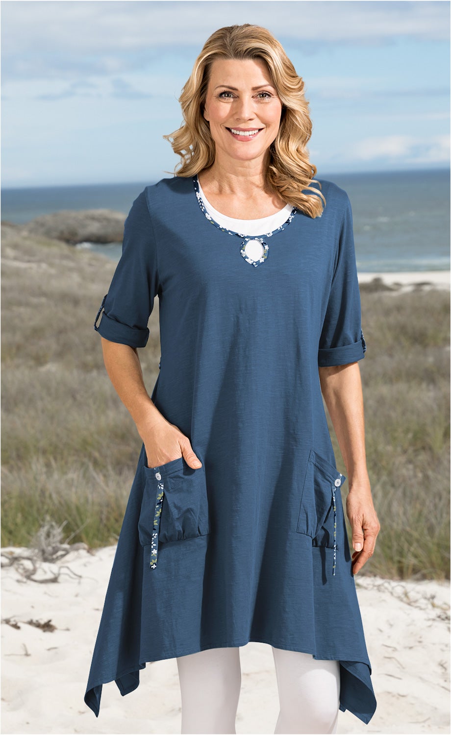 Baumwoll-Kleid