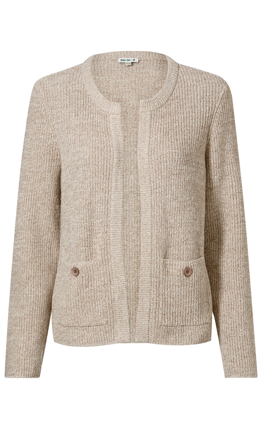 Baumwoll-Strickjacke