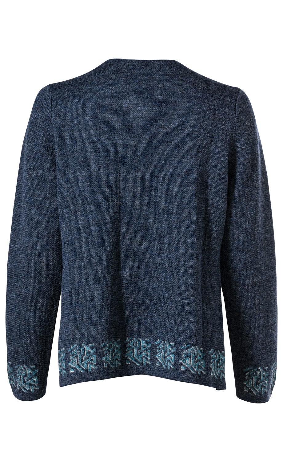 Alpaka-Strickjacke