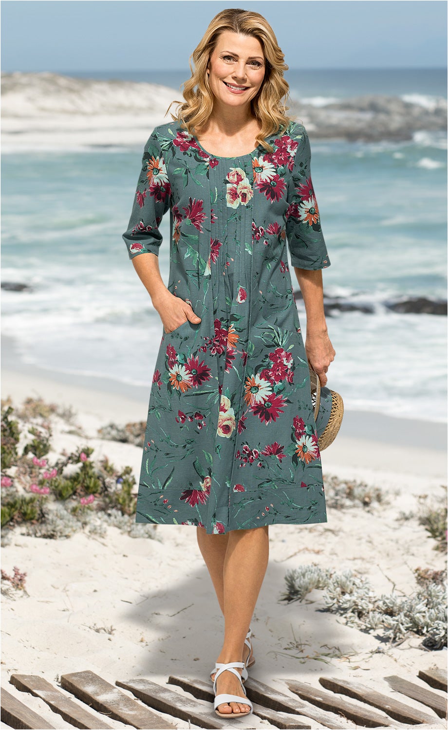Baumwoll-Kleid