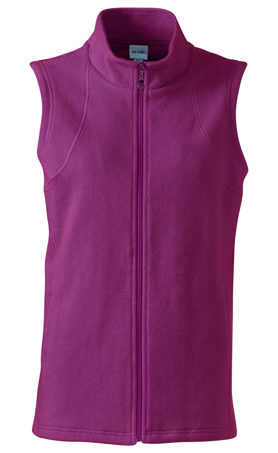 Baumwoll-Fleece-Weste
