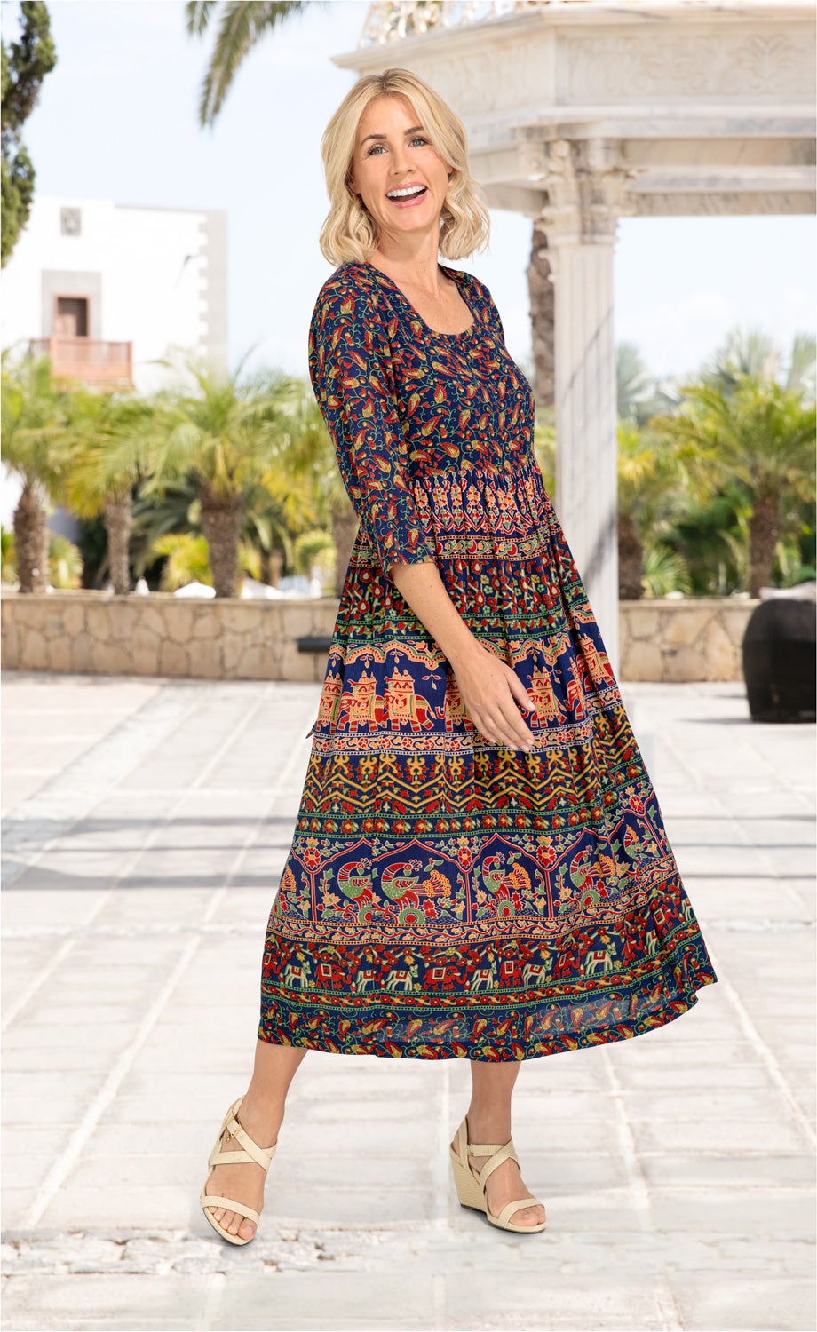 Viskose-Kleid