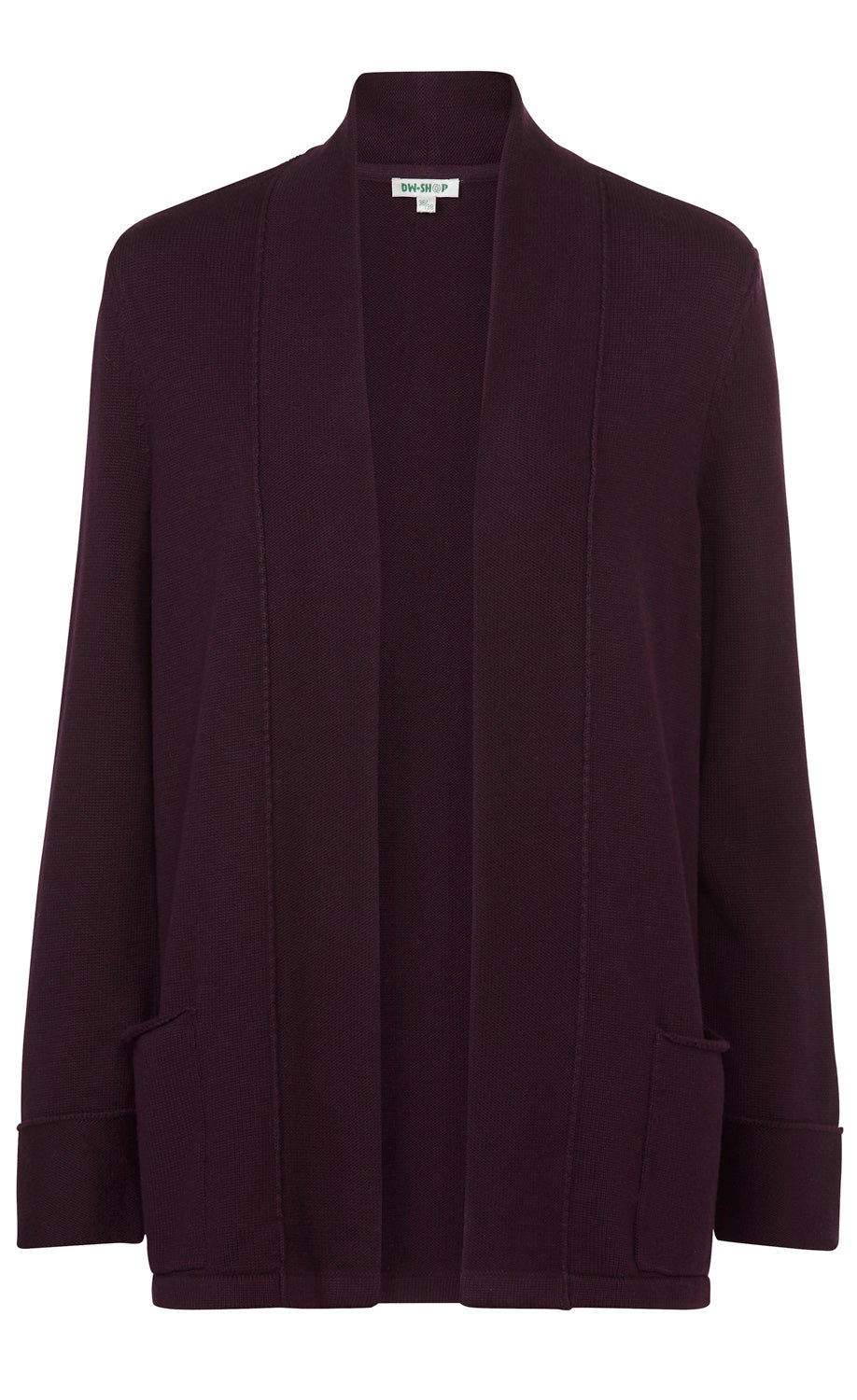 Baumwoll-Mix-Strickjacke