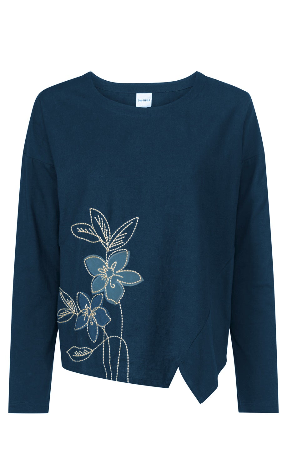Baumwoll-Mix-Bluse