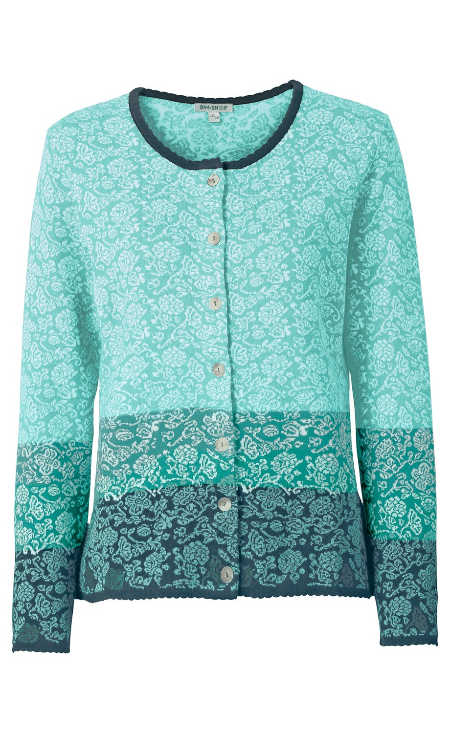 Baumwoll-Strickjacke