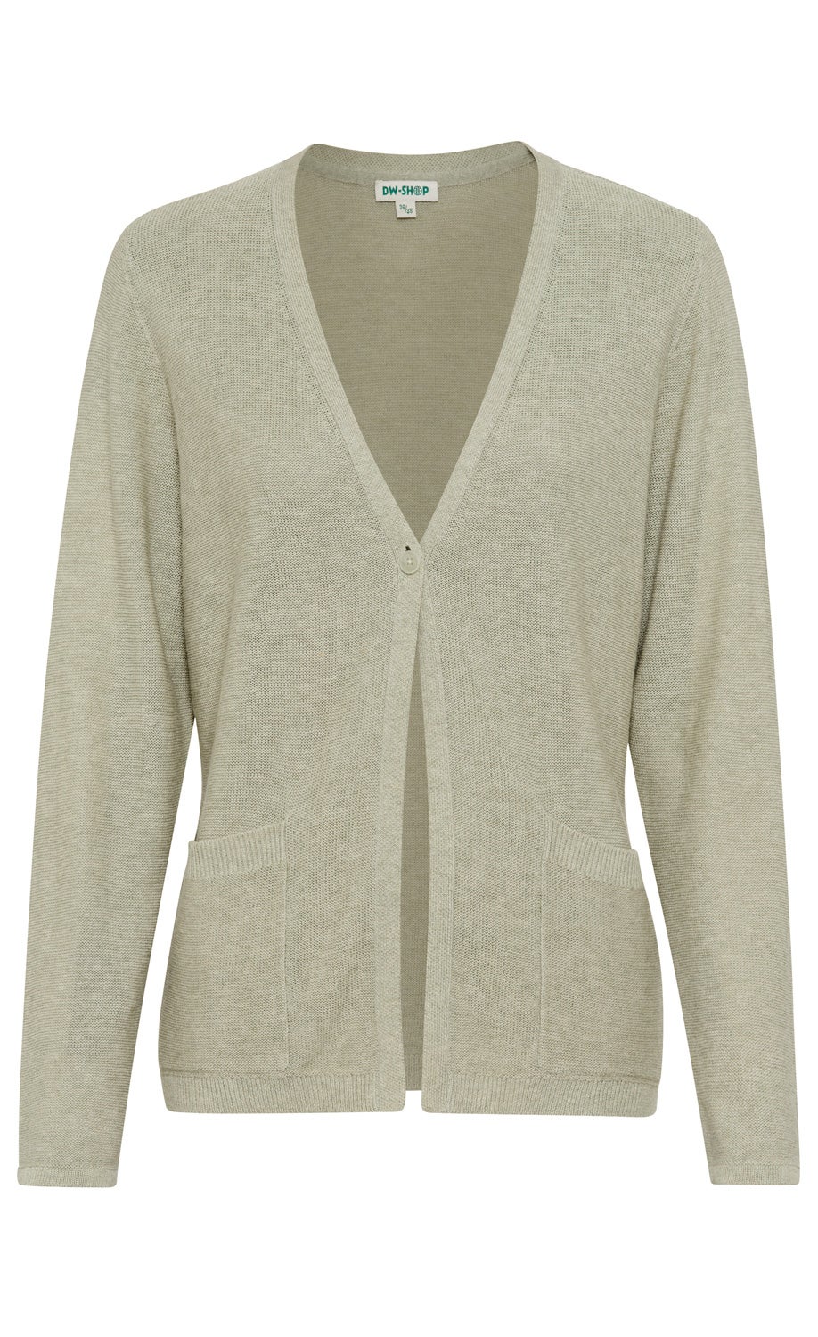 Lyocell-Mix-Strickjacke