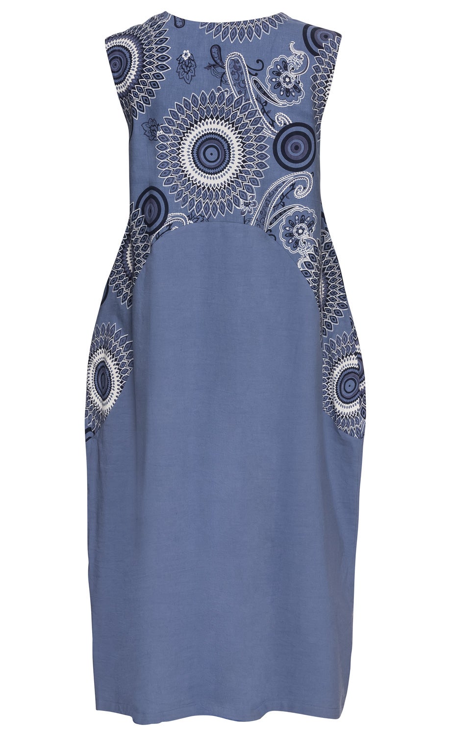 Leinen-Mix-Kleid