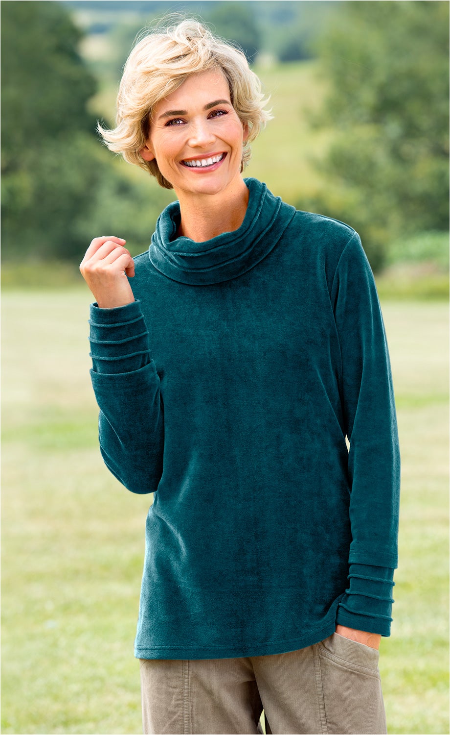 Baumwoll-Rolli-Shirt