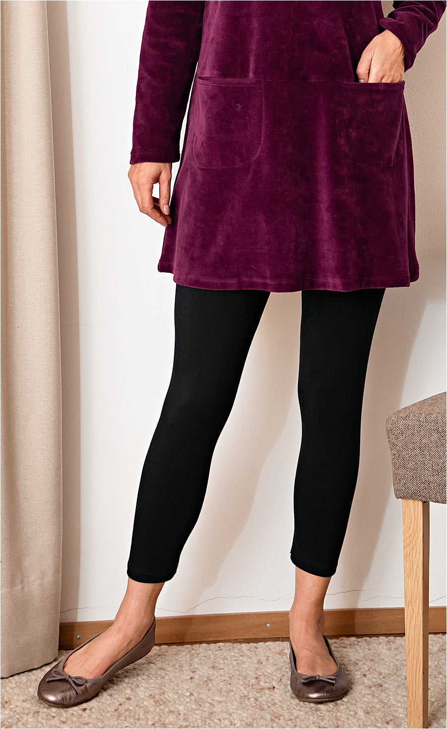 Baumwoll-Mix-Leggings
