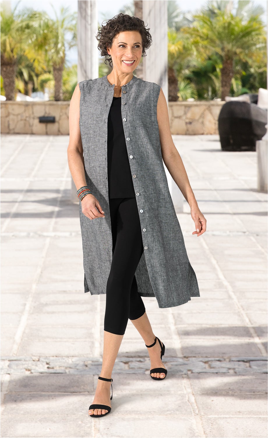 Leinen-Kleid