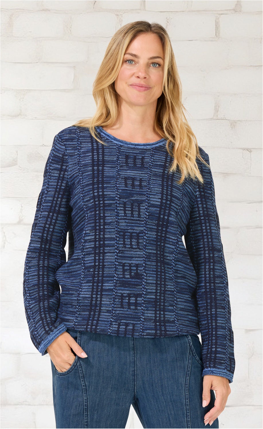 Baumwoll-Pullover