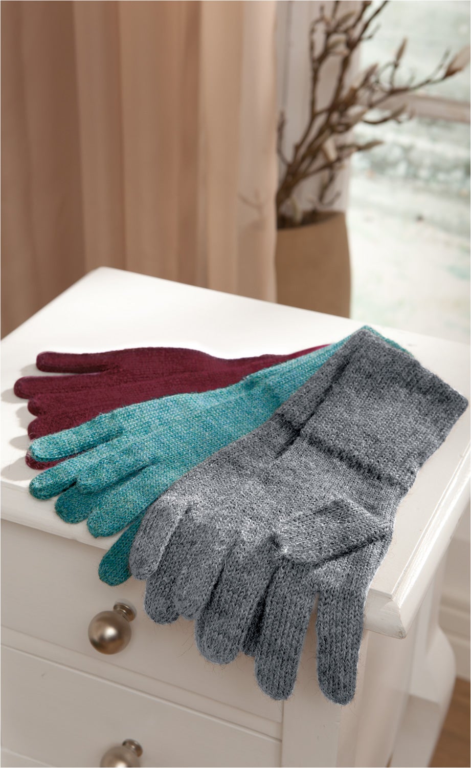 Alpaka-Handschuhe
