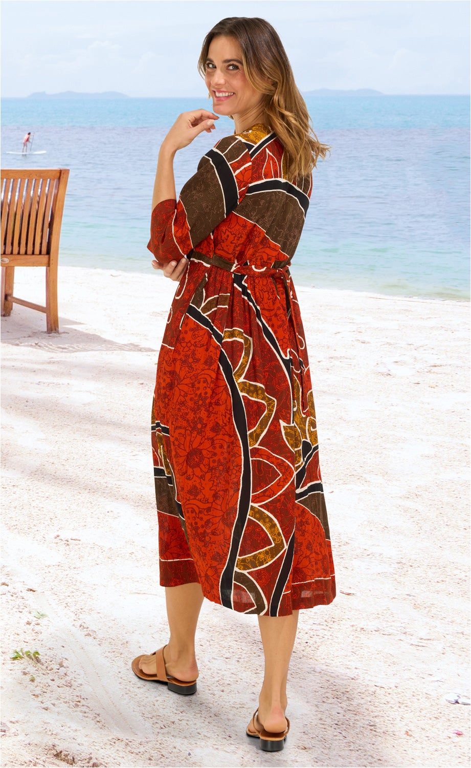 Viskose-Kleid