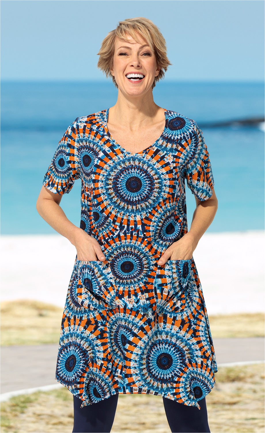 Viskose-Kleid