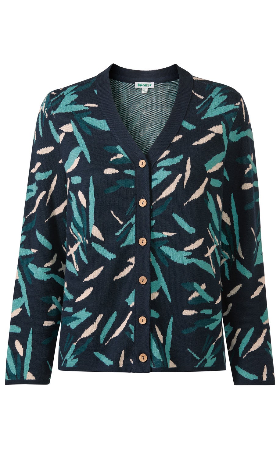 Baumwoll-Strickjacke