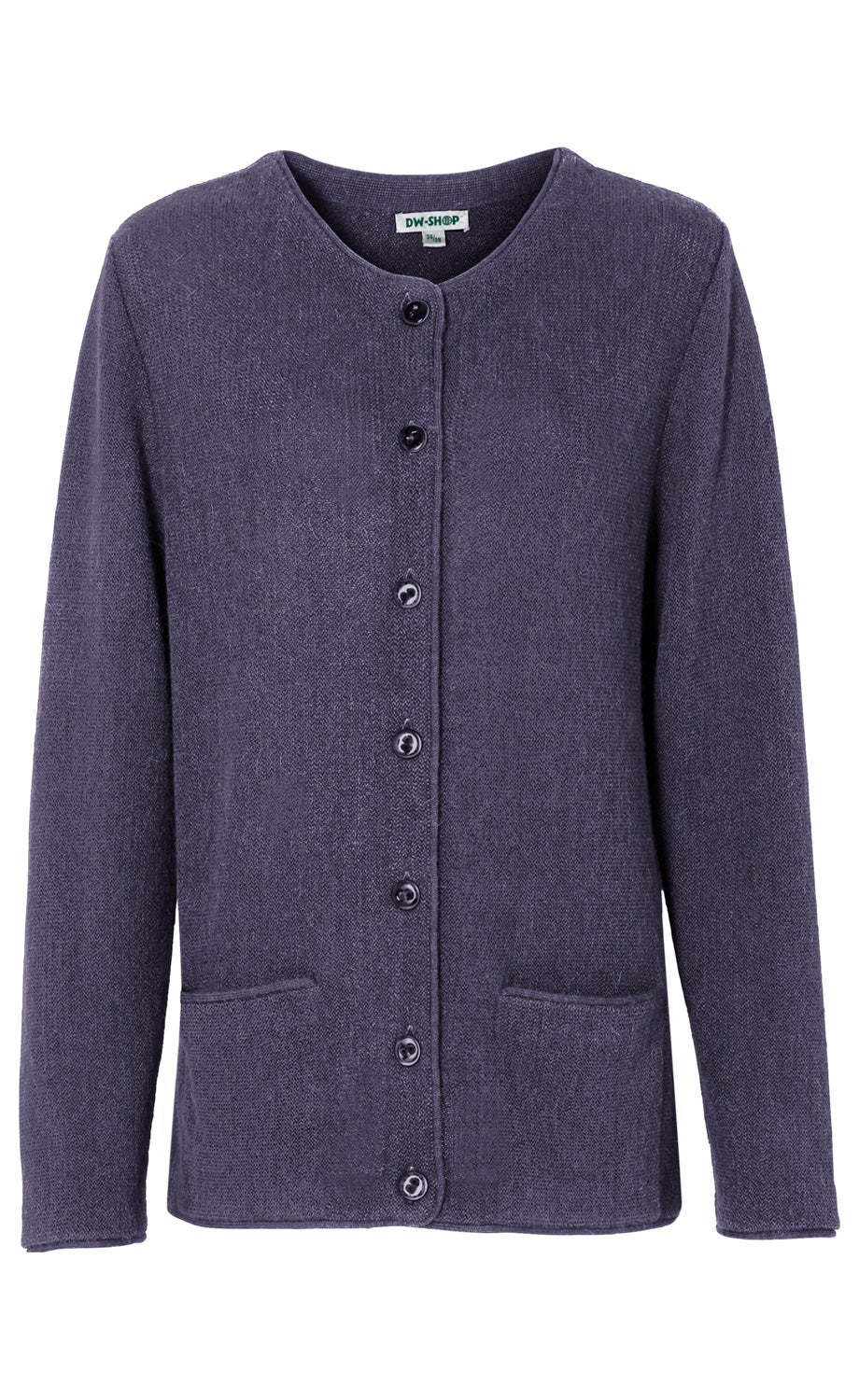 Alpaka-Strickjacke