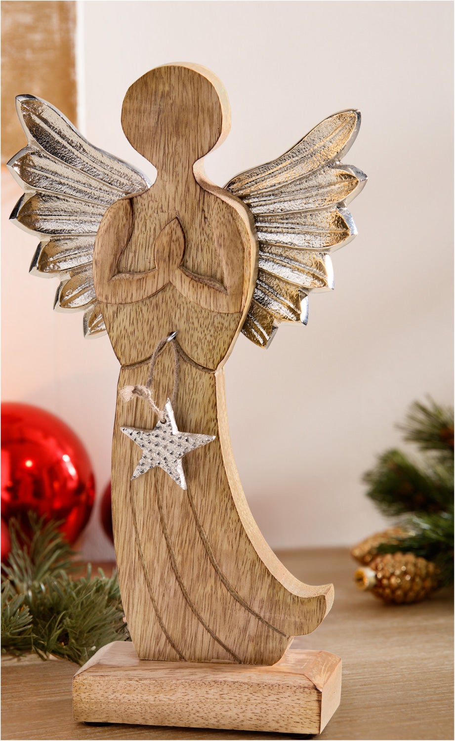 Holz-Engel